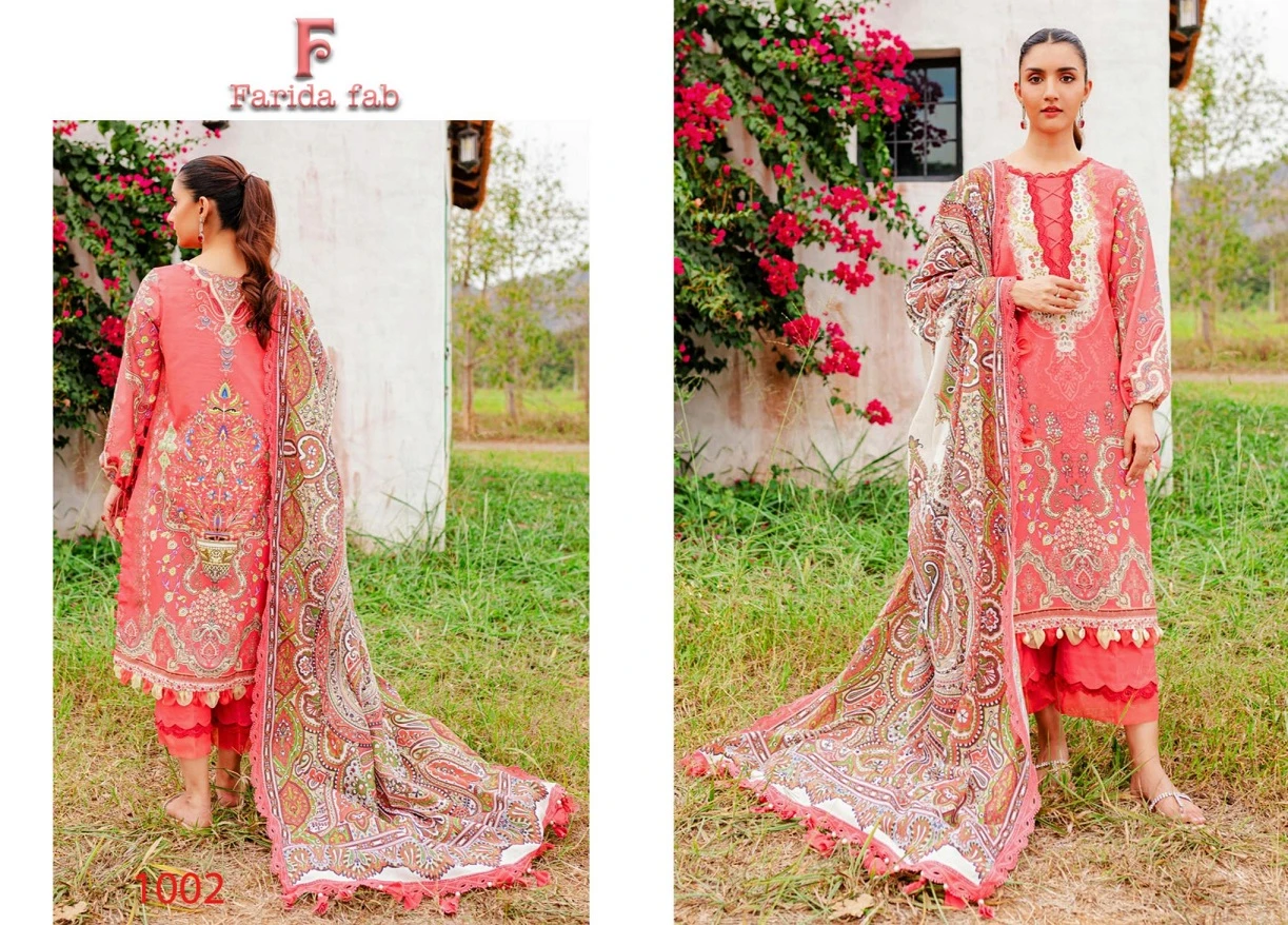 Vardan Ethnic Farida Fab Concept-B Cotton Wholesale Pakistani Salwar Suit Catalog — Wholesale Pakistani Suits, MPA wholesale from Surat - Gallery Image 6